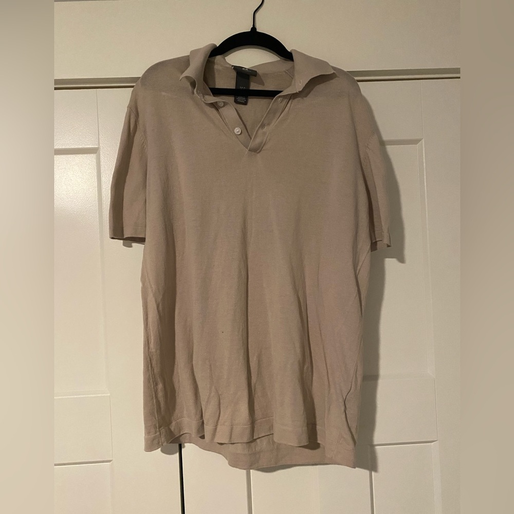 Knit polo
